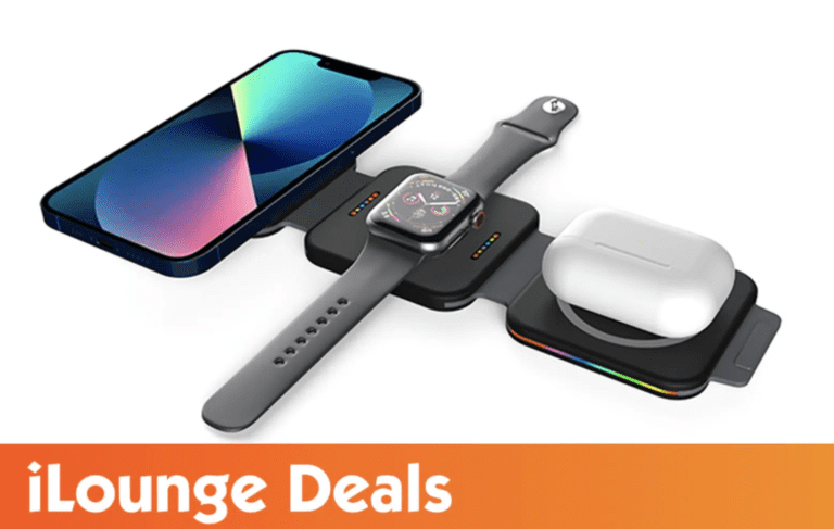 3-in-1 Foldable Magnetic Wi-fi Charger for iPhone, Apple Watch and AirPods is 26% Off