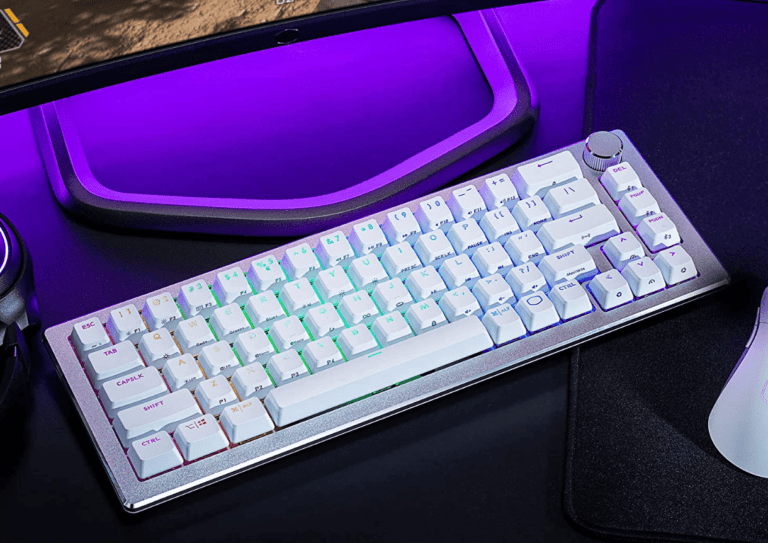 Seize the Cooler Grasp Wi-fi Blue Swap Mechanical Keyboard at $24 Off