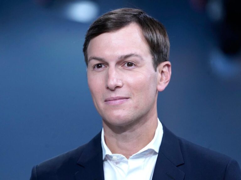 Jared Kushner says he is been attempting to maintain his physique in form as a result of he may someday change into immortal