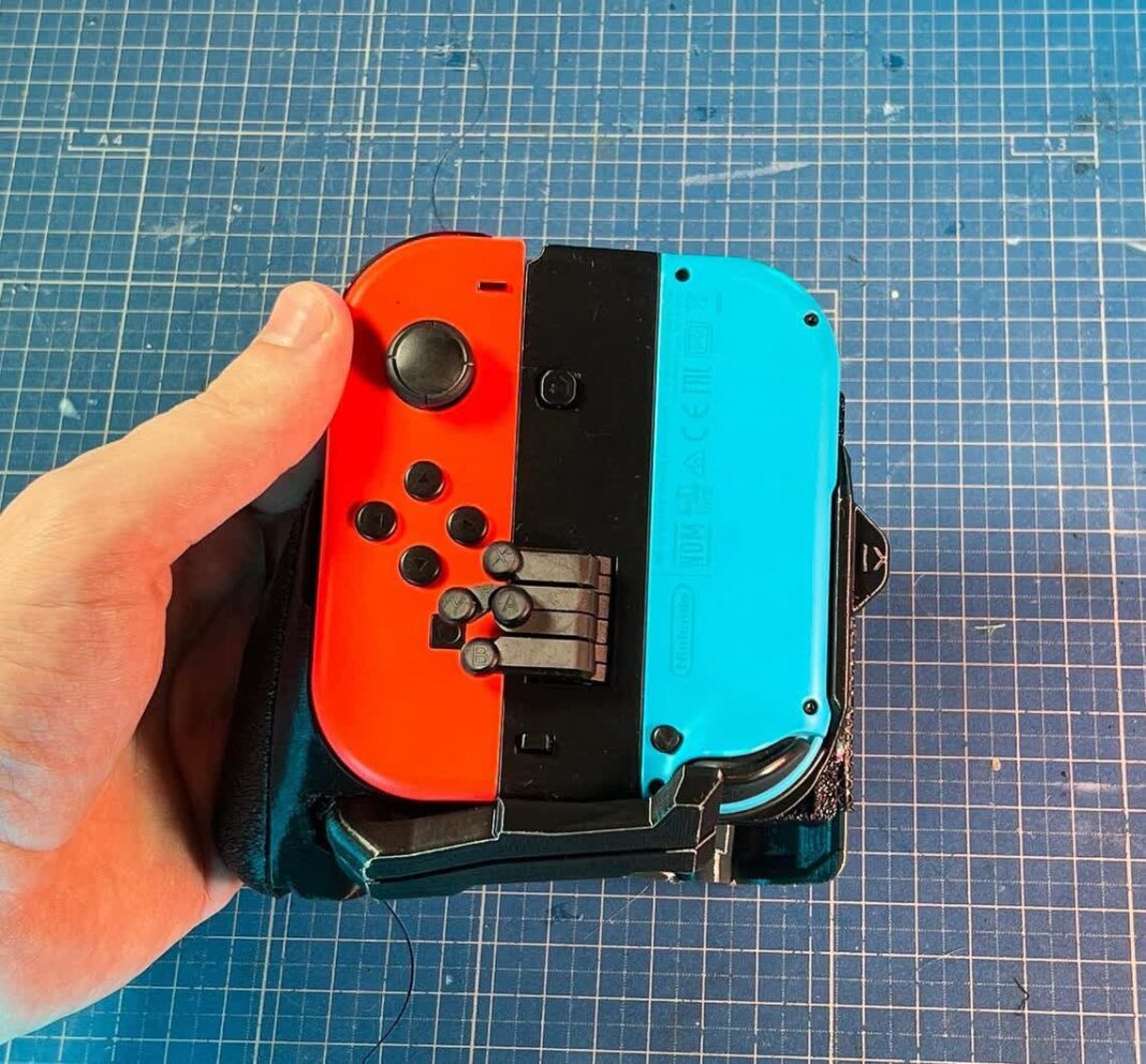 Modder releases one-handed Nintendo Switch controller adapter
