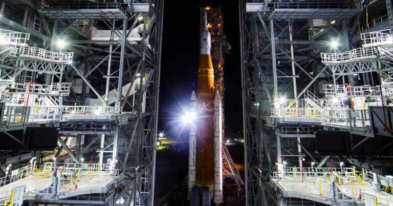 NASA Delays the Launch of Its Big Moon-Sure Rocket
