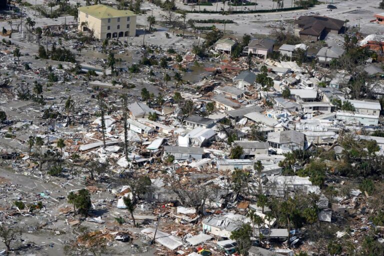 Buildings leveled. Homes underwater. Fort Myers Beach ‘is gone’ after Hurricane Ian damage.