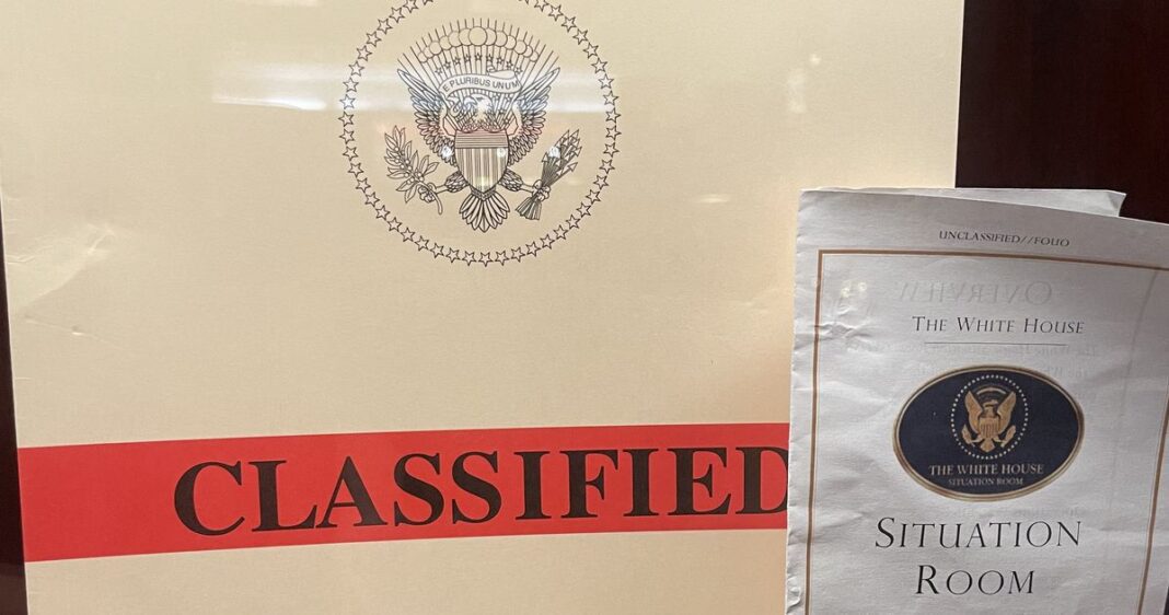 'Classified' Folder On Display In Trump Tower Sign Of 'Contemptuous' Attitude: Watchdog