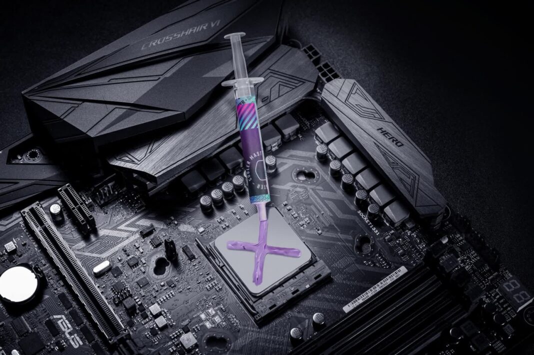Cooler Master shows off purple CryoFuze thermal paste featuring nanoparticles for improved conductivity