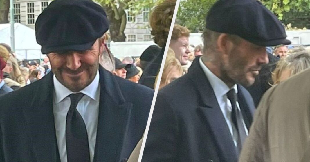 David Beckham Spotted Queuing ‘For Hours’ To View Queen Lying In State