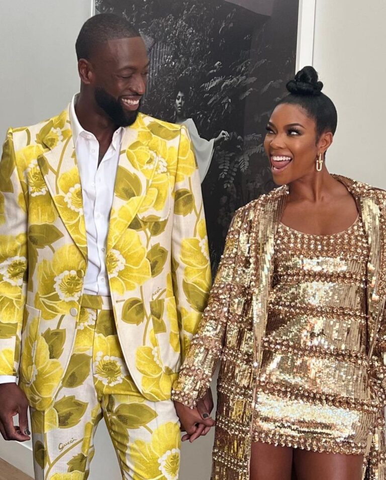 Dwayne Wade and Gabrielle Union Shine in Their Latest Couple Look