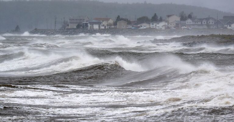 Fiona Knocks Out Power With Hurricane-Strength Winds In Atlantic Canada