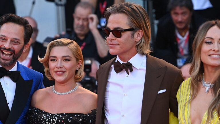 Florence Pugh and Chris Pine Each Have Excellent Bob Haircuts Proper Now — See Images