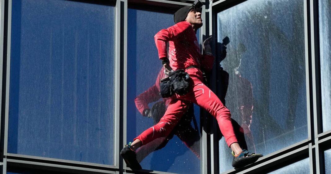 'French Spider-Man' Celebrates 60th Birthday With A Massive Skyscraper Climb