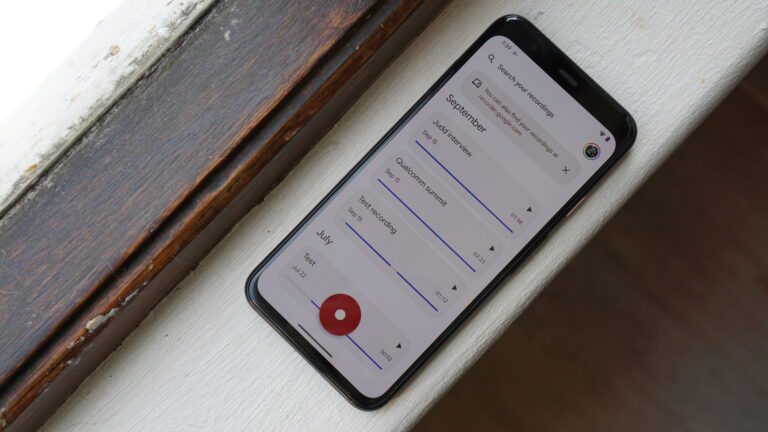 Google’s Pixel Recorder is kickass but it needs these features
