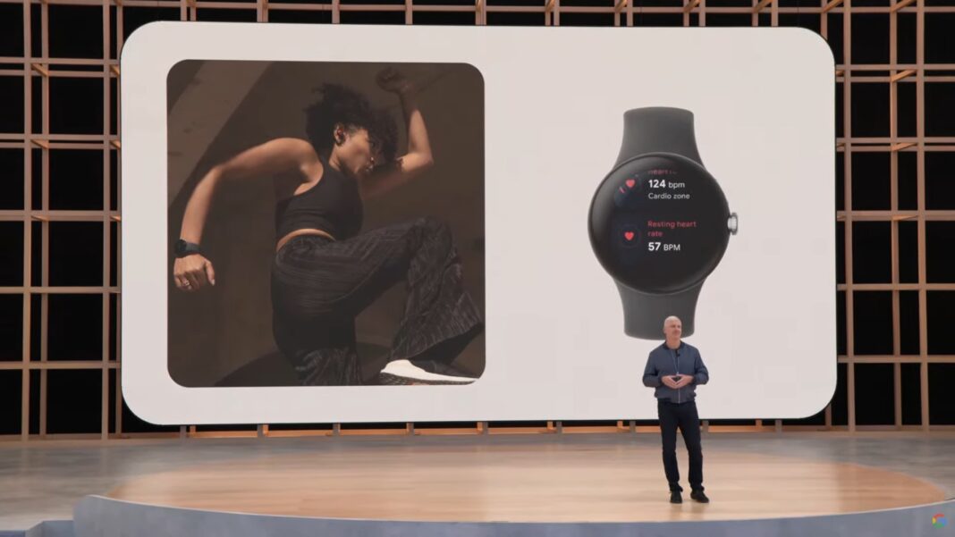 Google IO 2022 pixel watch fitbit integration