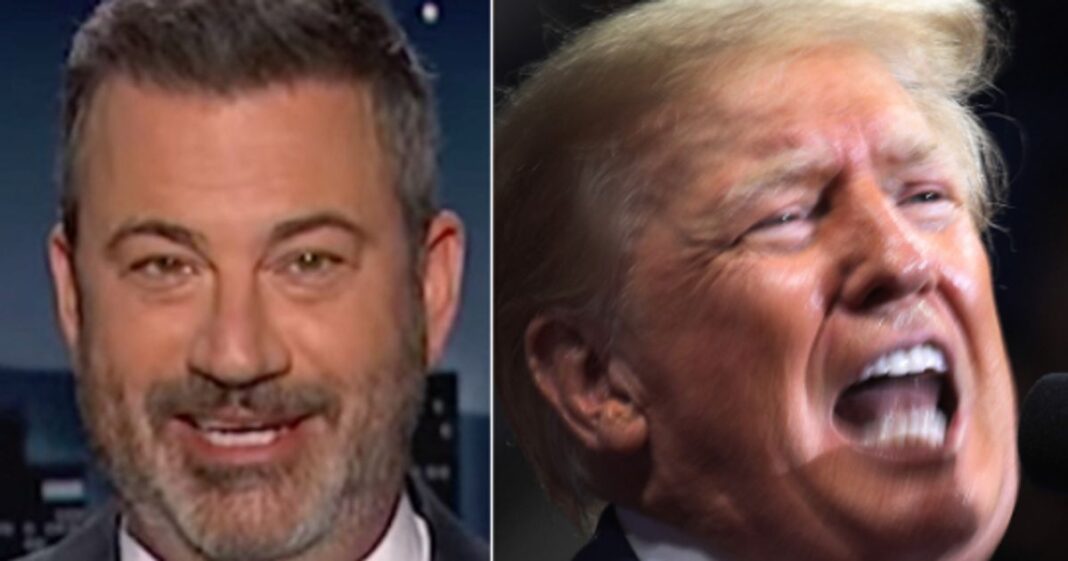 Jimmy Kimmel Pokes Trump's Sore Spot With An Insult He Really Hates