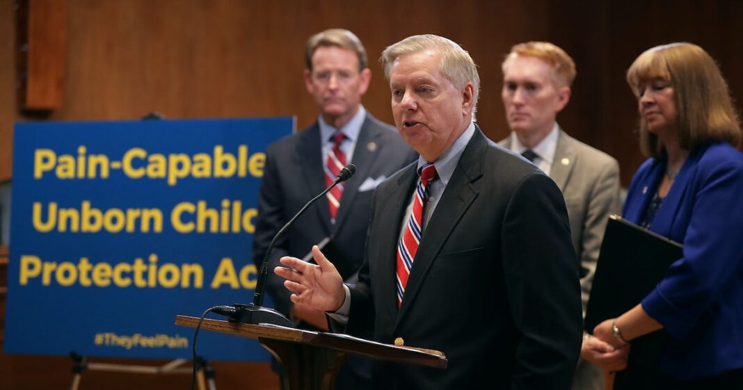 Lindsey Graham Introduces National Bill To Ban Abortions After 15 Weeks