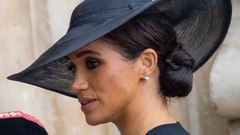Meghan Markle’s Funeral Hairstyle Highlighted Her Sentimental Tribute to the Queen — See Photo