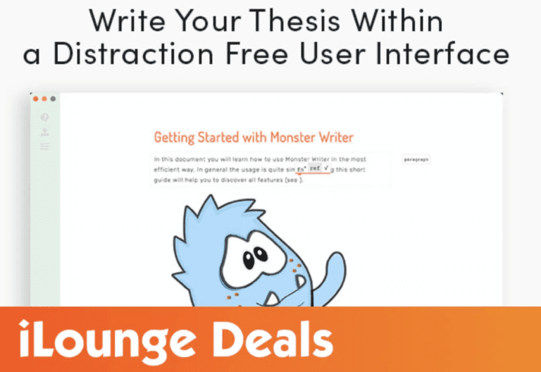 MonsterWriter One-Time Lifetime License Buy is 42% Off
