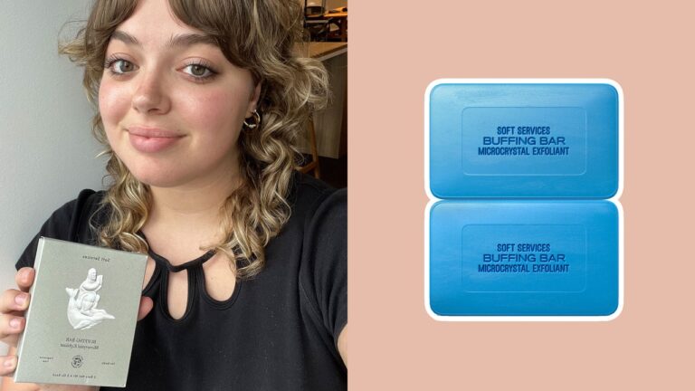 My Keratosis Pilaris Is No Match for Soft Services’ Buffing Bar — Editor, Dermatologist Review