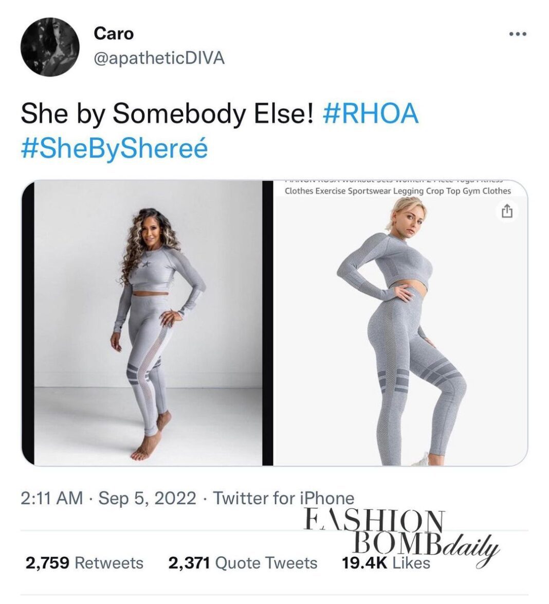 RHOA Fans Claim Shereé Whitfield’s She by Shereé Brand to be Amazon Dupes!
