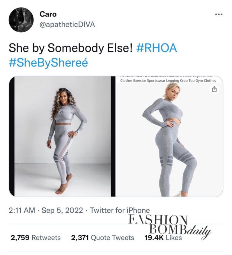 RHOA Followers Declare Shereé Whitfield’s She by Shereé Model to be Amazon Dupes!