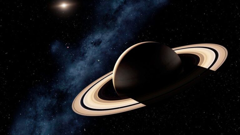Saturn destroyed one of its moons to make its rings