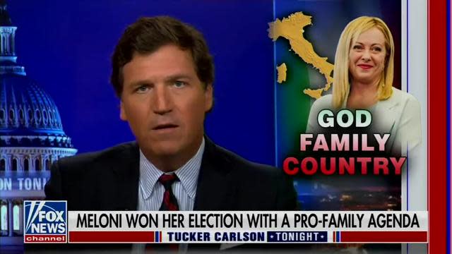 Tucker Carlson incorrectly asserts that Religious People Can\’t Be Fascist