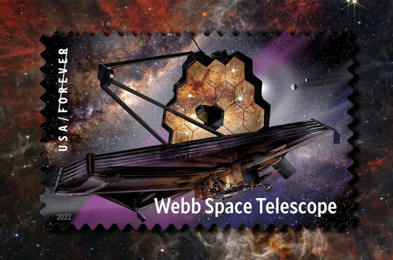 US Postal Service releases James Webb House Telescope stamp, collectibles