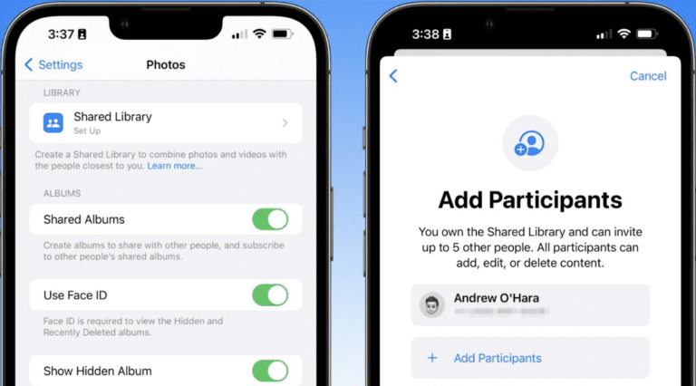 iCloud shared Photo Library to arrive with iOS 16 release