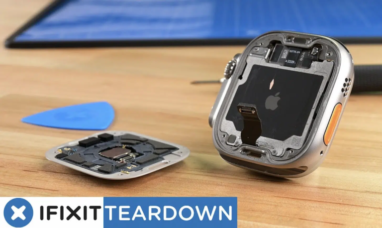 iFixit reveals Apple Watch Ultra Teardown Video