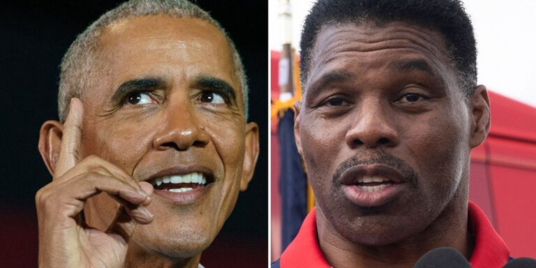 Barack Obama Mercilessly Mocks Herschel Walker With A ‘Thought Experiment’