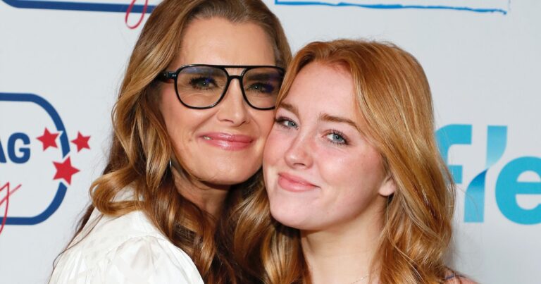 Brooke Shields Shares Words Of Wisdom With Her Teenaged Daughters