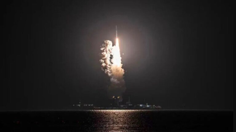 China launches navigation enhancement satellites from sea platform