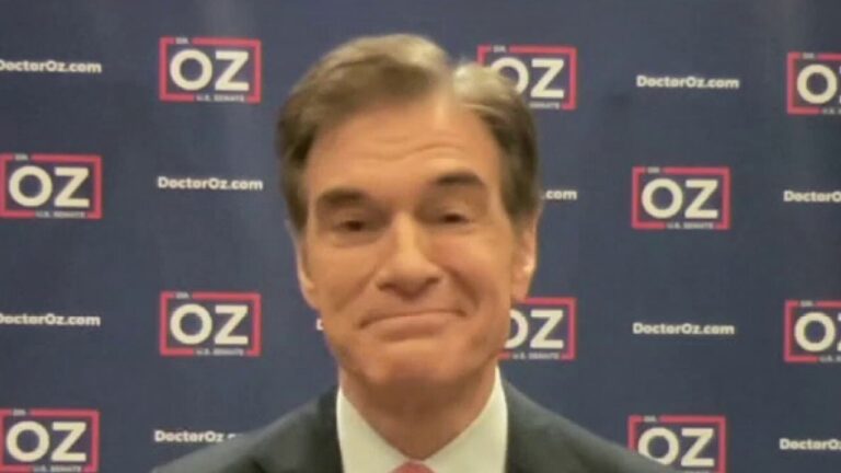 Dr Oz speaks out on closing the gap in Pennsylvania’s Senate race