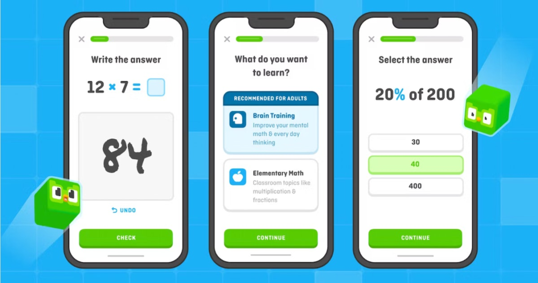 Duolingo Has Launched A New App To Help Kids & Adults Learn Math