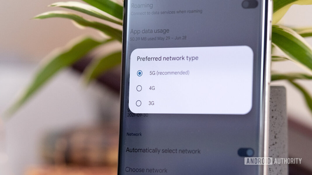 How to turn off 5G on your Android phone