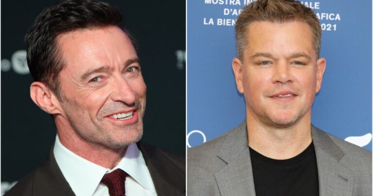 Hugh Jackman Reveals He Once Gave Matt Damon A Lap Dance During His Broadway Show