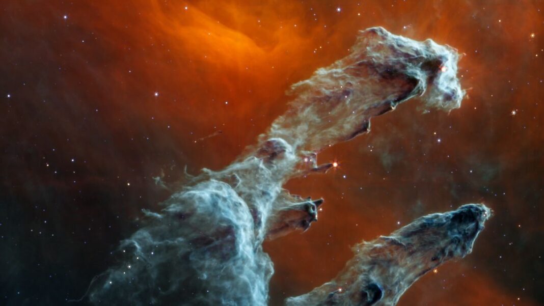 JWST snaps new, super-spooky image of Pillars of Creation