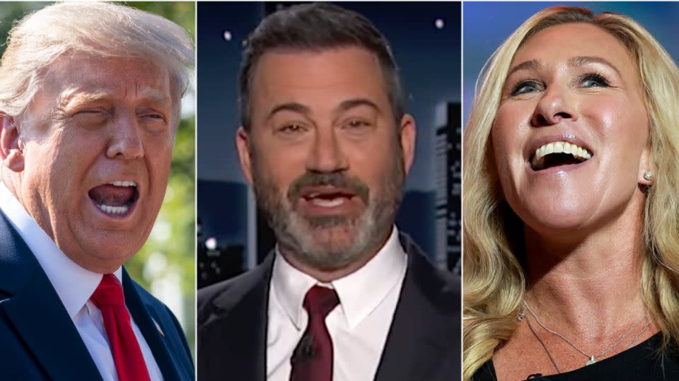 Jimmy Kimmel Has Blunt Advice For Donald Trump And Marjorie Taylor Greene