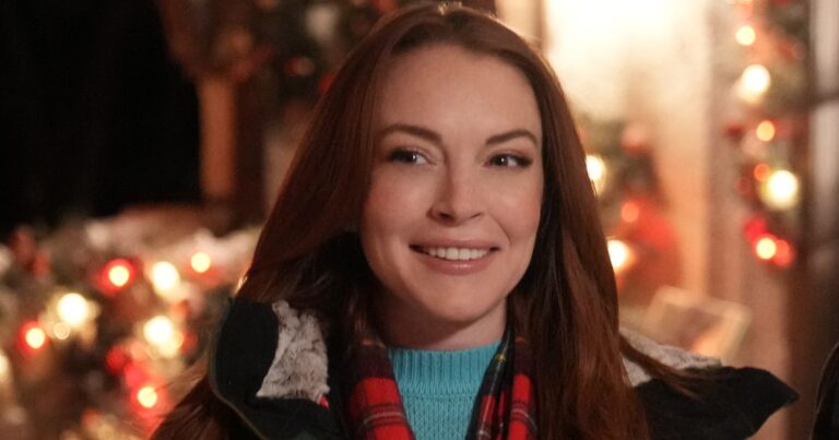 Lindsay Lohan Is ‘Falling For Christmas’ In First Major Movie Role In Nearly 10 Years