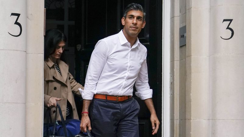 Live updates: Rishi Sunak leads race to be UK's next prime minister