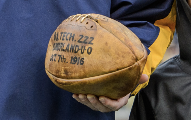 On this day in history, Oct. 7, 1916, Georgia Tech football beats Cumberland 222-0