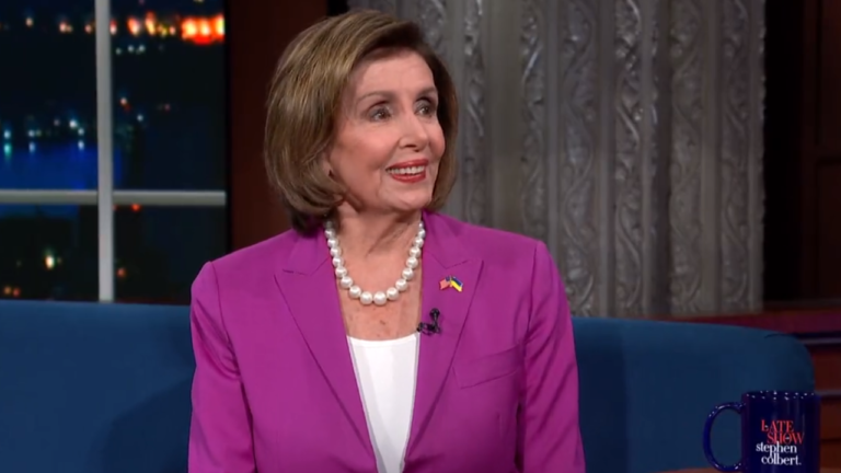 Pelosi torches Trump, predicts Dems will sweep midterms during ‘The Late Show with Stephen Colbert’ appearance