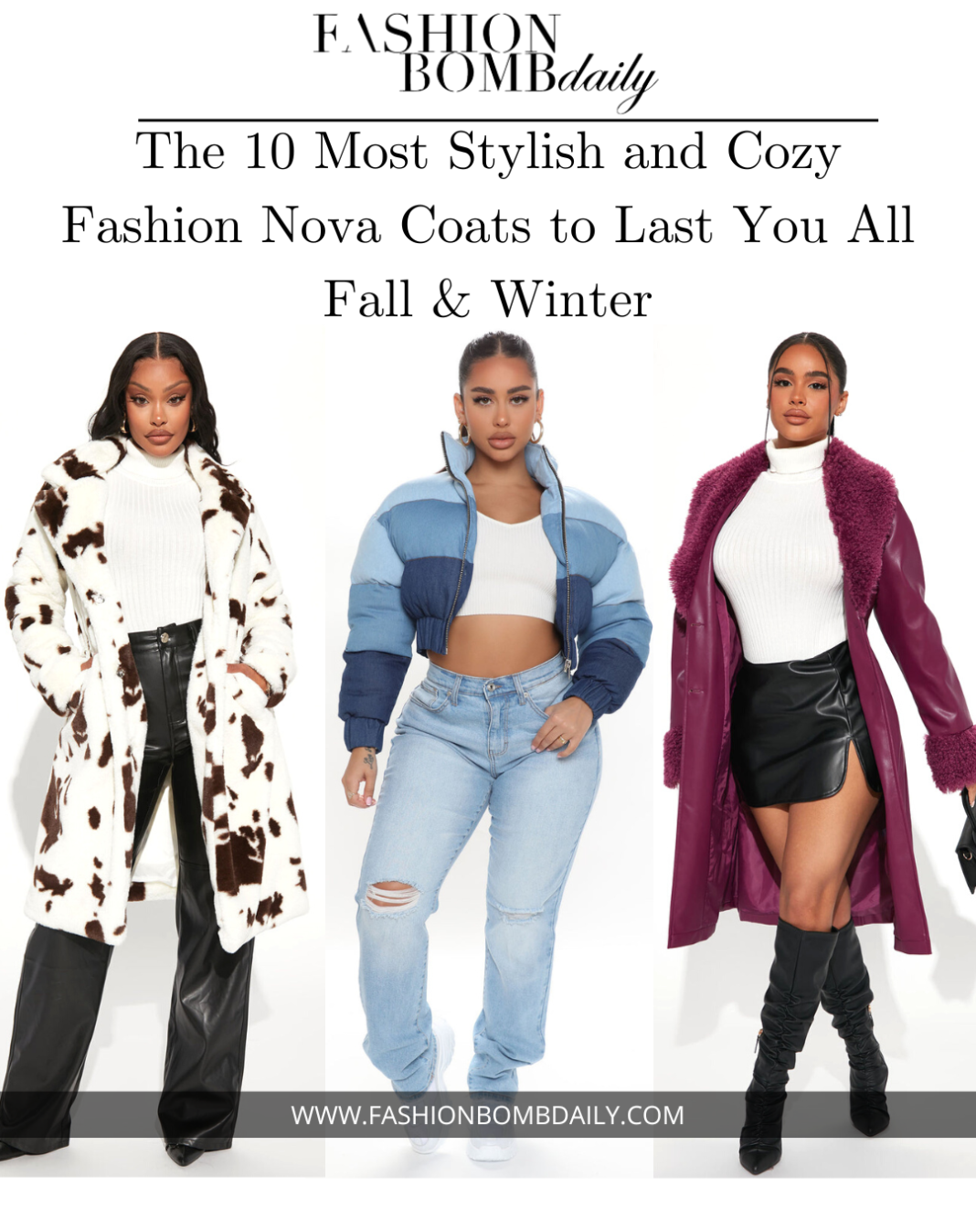 The 10 Most Stylish and Cozy Fashion Nova Coats to Last You All Fall and Winter