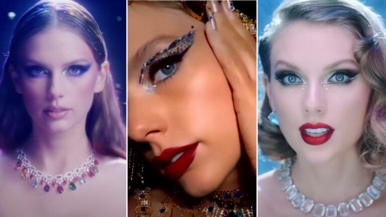 The Exact Makeup Products Taylor Swift Wore In Her “Bejeweled” Music Video — See Video