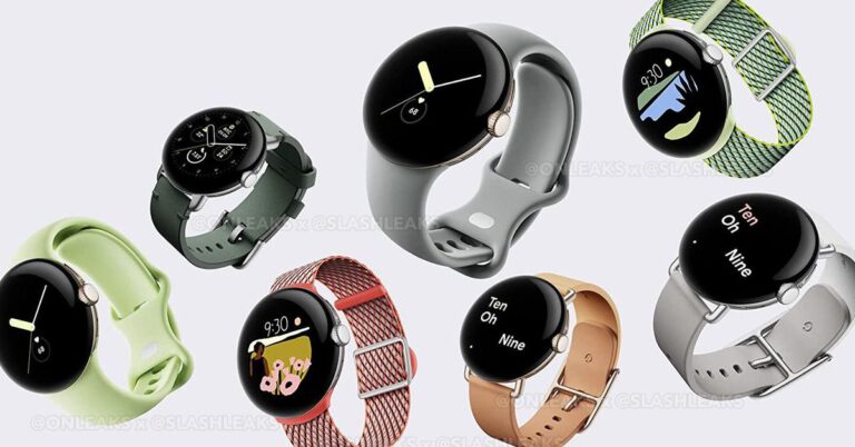 The latest Pixel Watch leak shows band styles, watch faces, and more