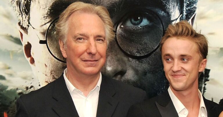 Tom Felton Fondly Recalls Alan Rickman Hurling F-Bomb At Him On ‘Harry Potter’ Set