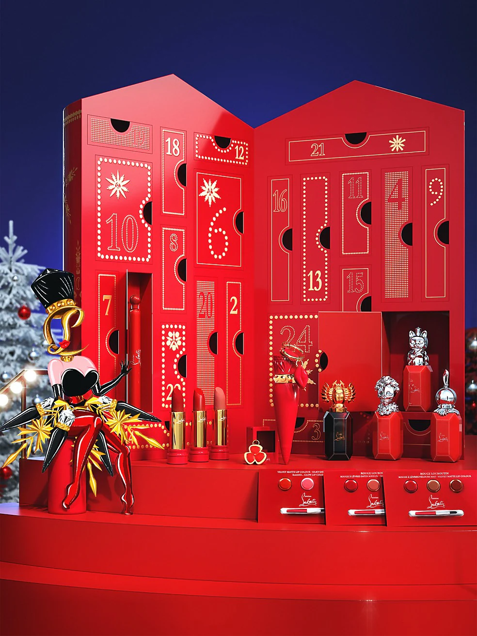 Christian Louboutin Beauty Advent Calendars 24-Piece Makeup & Fragrance Set