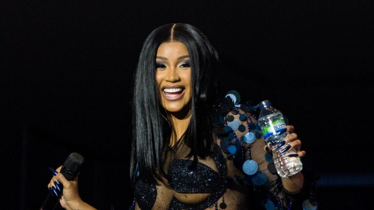 Cardi B Updated a Classic ’90s Hairstyle With Thigh-Length Extensions — See Photos