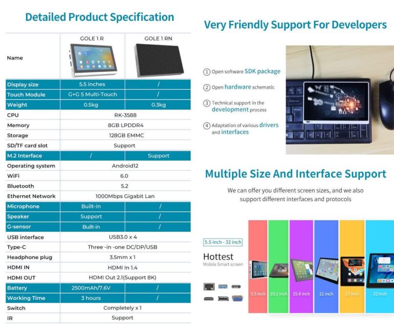 Higole launches a kickstarter for a compact HDMI 2.1 Android mini-PC-tablet hybrid