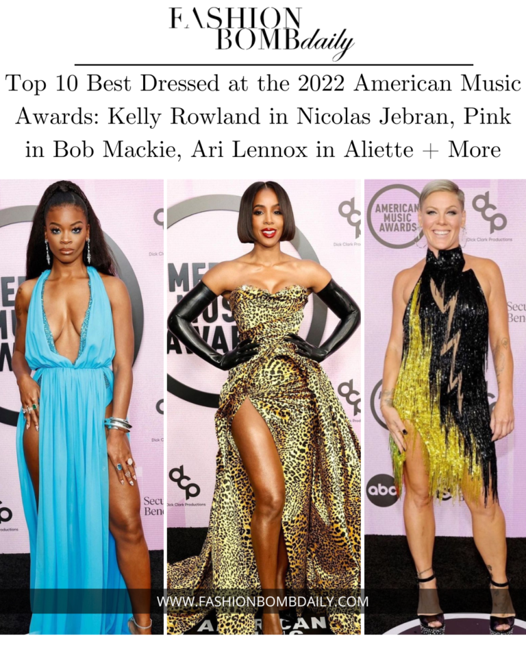 Kelly Rowland in Nicolas Jebran,  Pink in Bob Mackie, Ari Lennox in Aliette + More