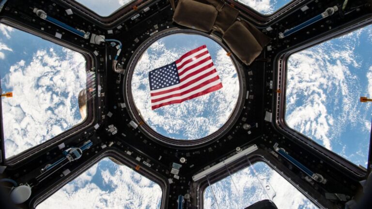 NASA astronaut votes from space bunk bed for Election Day 2022