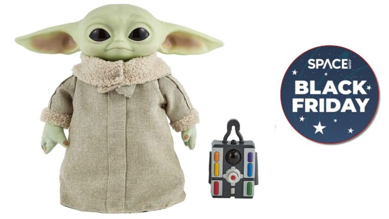 Remote control Star Wars Grogu plush this Black Friday is just $44